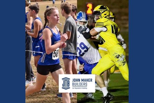 Baker and Langford Recognized as John Maher Builders Scholar-Athletes