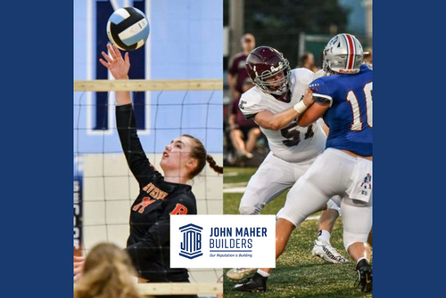 Larkin and Ray Named John Maher Builders Scholar Athletes
